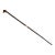 James Purdey & Sons Hand Carved Dog Head Knob Shillelagh Walking Stick For Sale