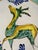 Spanish Triana Lebrillo Ceramic Plate with Painted Deer, 1940s For Sale - Image 3 of 11