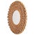 A Hand Painted Glass and Gilted Convex Mirror, in the Manner of Line Vautrin For Sale In Philadelphia - Image 6 of 7