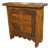 A Diminutive and Rustic 18th Century Oak Paneled Spanish Cabinet For Sale