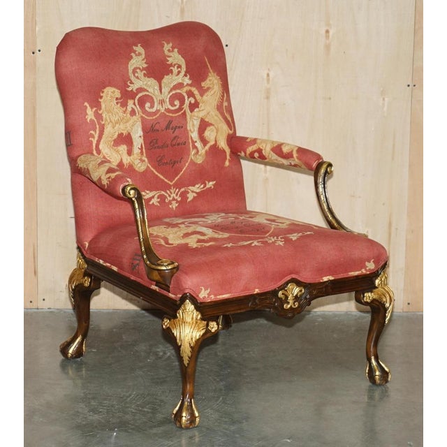 Set of Claw and Ball Lounge Chair with Ottoman by Francesco Molon, Italy For Sale - Image 4 of 18