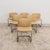 Vintage Cantilever Chairs in Chromed Steel and Faux Leather, 1970s, Set of 6 For Sale - Image 6 of 9