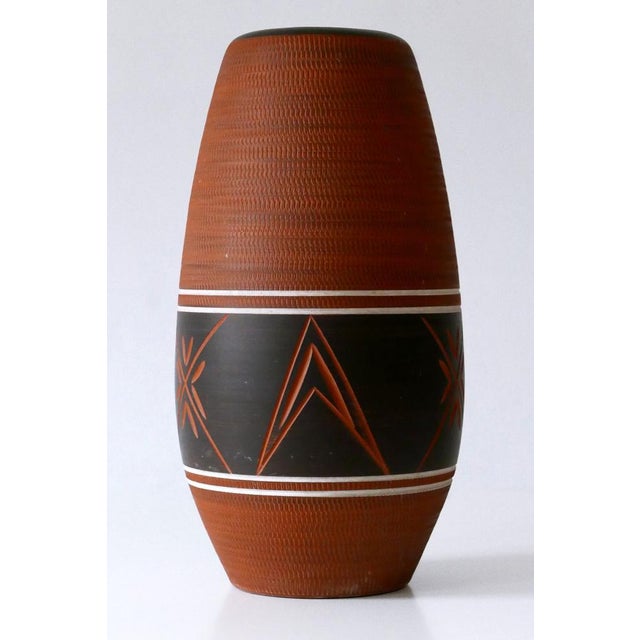Large Mid-Century Modern Ceramic Floor Vase, Germany, 1960s For Sale - Image 10 of 18