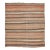 Mid 20th Century Decorative Striped Vintage Kilim Rug For Sale