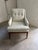 RISOM / MARBLE Vintage Mid Century Modern Walnut Lounge Chair Designed by Jens Risom For Sale - Image 4 of 11