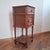 French Oak Side Table with Marble Top, 1900s For Sale - Image 3 of 15