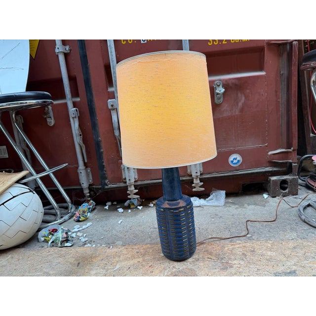 Large Ceramic Lamp by Einar Johansen for Søholm, Denmark, 1970s For Sale - Image 6 of 11