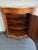 Curved Dresser in Floral Marquetry with Marble Top, 1950s For Sale - Image 3 of 16