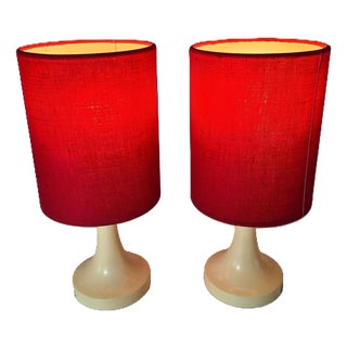 Mid-Century Modern Table Lamps, Europe, 1970s, Set of 2 For Sale