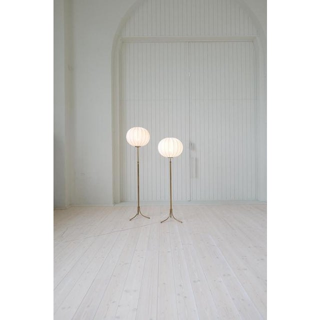 Mid-Century Modern Model G2326 Floor Lamps attributed to Josef Frank for Svenskt Tenn, Sweden, 1950s, Set of 2 For Sale - Image 12 of 15
