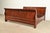 Baker Furniture Company Grange Style French Louis Philippe Carved Cherry Wood King Size Sleigh Bed For Sale - Image 4 of 13