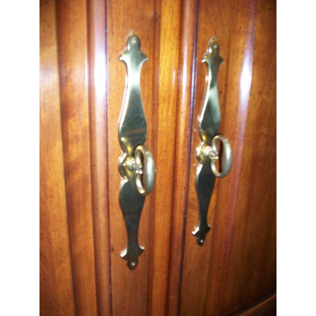 Thomasville Collectors Cherry Armoire | Chairish