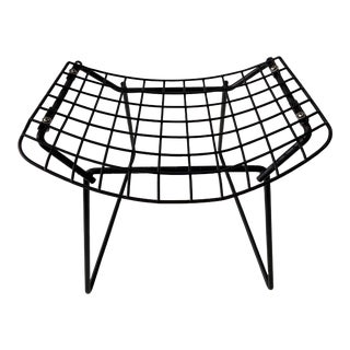 1960s Vintage Harry Bertoia for Knoll Child-Size Wire Ottoman For Sale