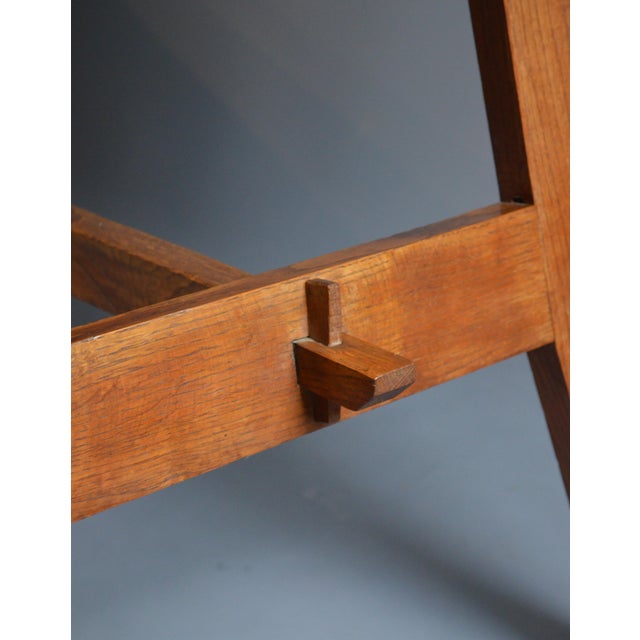 Mid-Century Modern French Dining Table by by René Gabriel, 1940s For Sale - Image 3 of 15