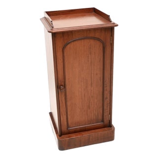 Antique Victorian Bedside Cabinet, 1860 For Sale