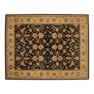 New Pakistani Sultanabad Design Rug - 9' X 11'4" For Sale