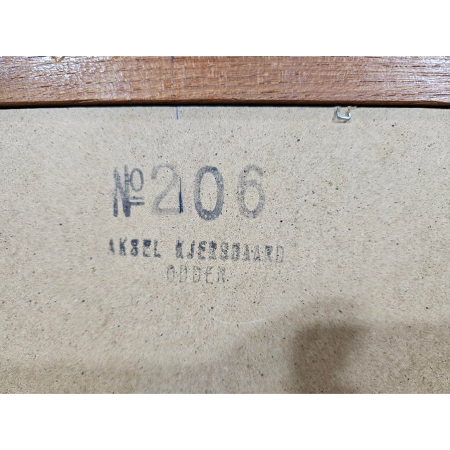 Danish No. 206 Wall Mirror in Teak by Aksel Kjersgaard for Holstebro Møbelfabrik, 1960s For Sale - Image 3 of 11