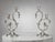 A striking and sculptural pair of pewter candleholders designed by Knut Eriksson & Co. for Svenskt Tenn, Sweden, circa...