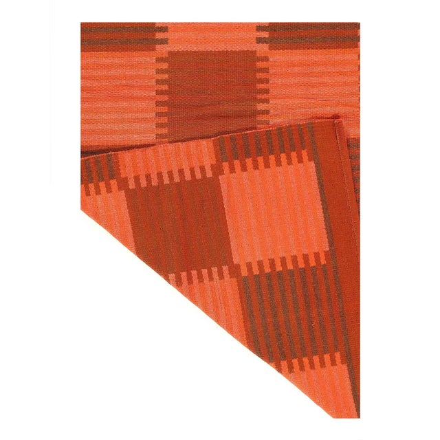 2020s Scandinavian Reversible Over Dyed Rug For Sale - Image 4 of 7