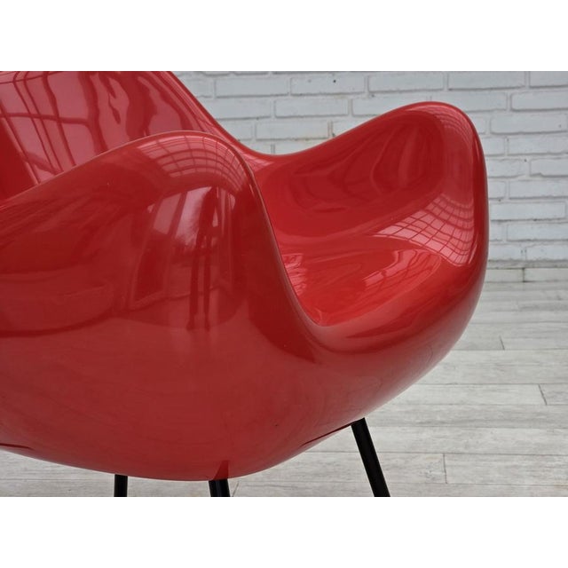 RM58 Socialist Realism with Fiberglass by Roman Modzelewski, 1960s For Sale - Image 4 of 17