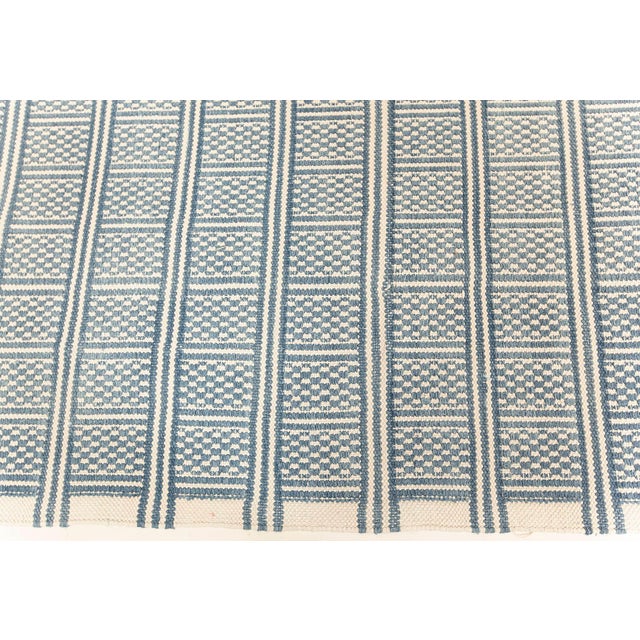Modern Oversized Indian Dhurrie Flat Woven Cotton Rug by Doris Leslie Blau. Size: 16'0" × 31'4" (487 × 955 cm)....