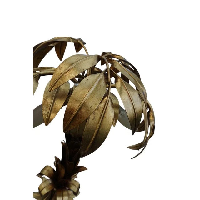 Hollywood Regency Palmtree Table Lamp by Hans Kögl, 1980s For Sale - Image 14 of 18