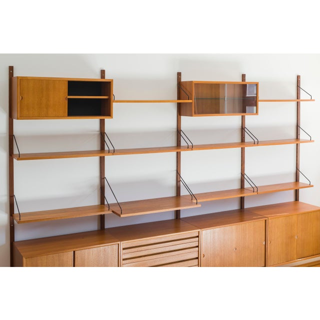 Modular Wall Shelving System by Poul Cadovius for Cado, 1960s For Sale - Image 13 of 18