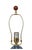 Contemporary Pair of Ralph Lauren Petite Designer Table Lamps Blue & White Double Gourd Shape For Sale - Image 3 of 5