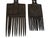 Hemba Wedding Combs W/Standing Couple Figures Congo For Sale - Image 4 of 6
