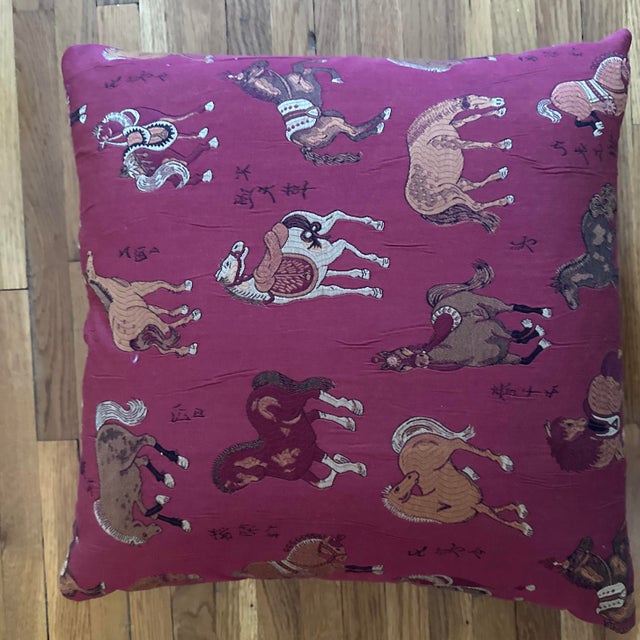 Handcrafted Decorative Pillow Case For Sale - Image 4 of 5