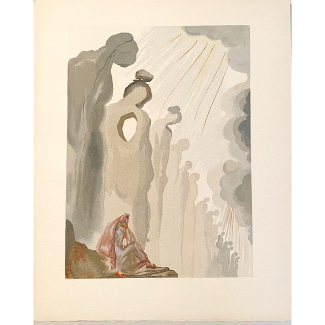 Salvador Dali The Divine Comedy - Purgatory 13 - The second cornice, 1963 Color woodcut on Rives vellum Unsigned,...