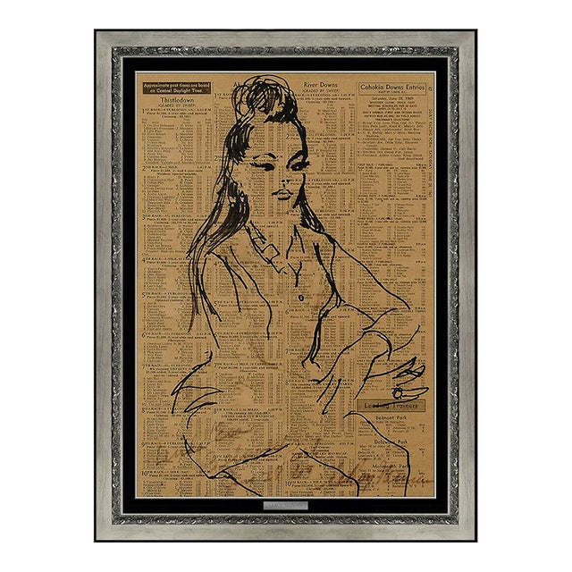 1960s Beauty of the Track, LeRoy Neiman For Sale