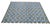 Casa Cosima Handwoven Cotton Area Rug, Grey, Sky Blue, Green and Cream Geometric Dhurrie - 10'x14' For Sale - Image 4 of 13
