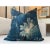 Dedar Schwarzwald in Bleu Nuit Double-Sided 20" Down Filled Pillows - a Pair For Sale In Atlanta - Image 6 of 6