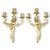 Gilded Bronze Wall Light, 1920s, Set of 2 For Sale - Image 3 of 10