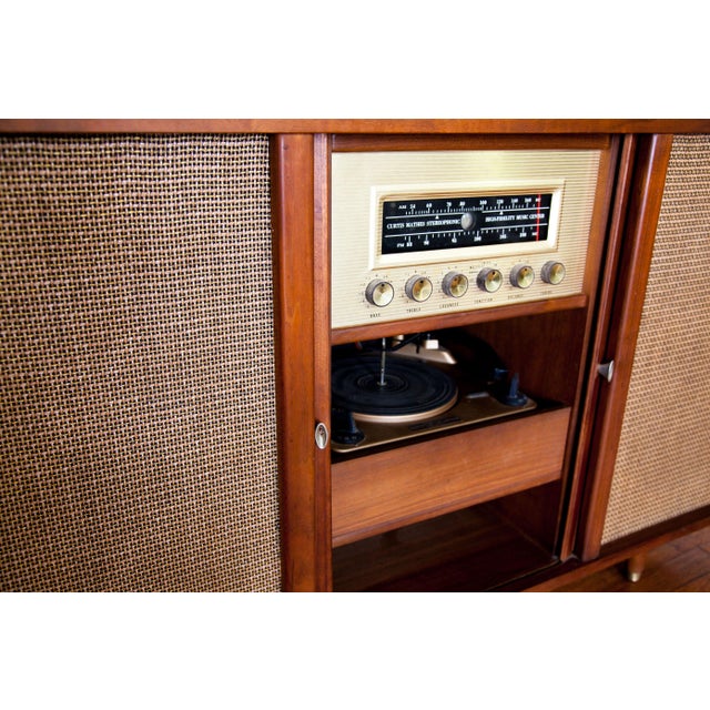 Vintage 1960s MidCentury Modern CurtisMathes Stereo Console Bar Tv