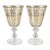 London Secrets Wine Goblets by Patina Vie- a Pair For Sale