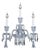 Collection Ballerina Wall Lamp in Metal and Crystal by Jago For Sale