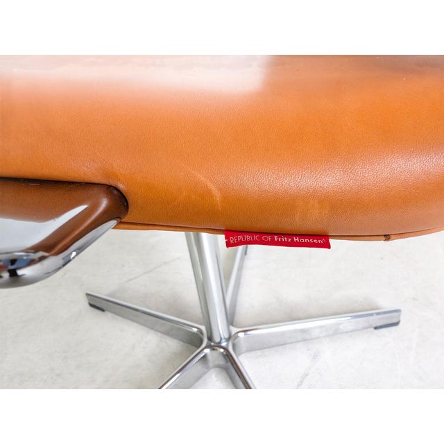 Oxford Office Chairs by Arne Jacobsen for Fritz Hansen, Set of 3 For Sale - Image 12 of 14