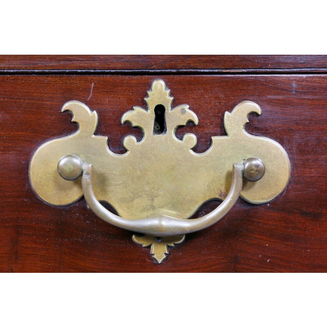 Brown George III Mahogany Architects Table For Sale - Image 8 of 13