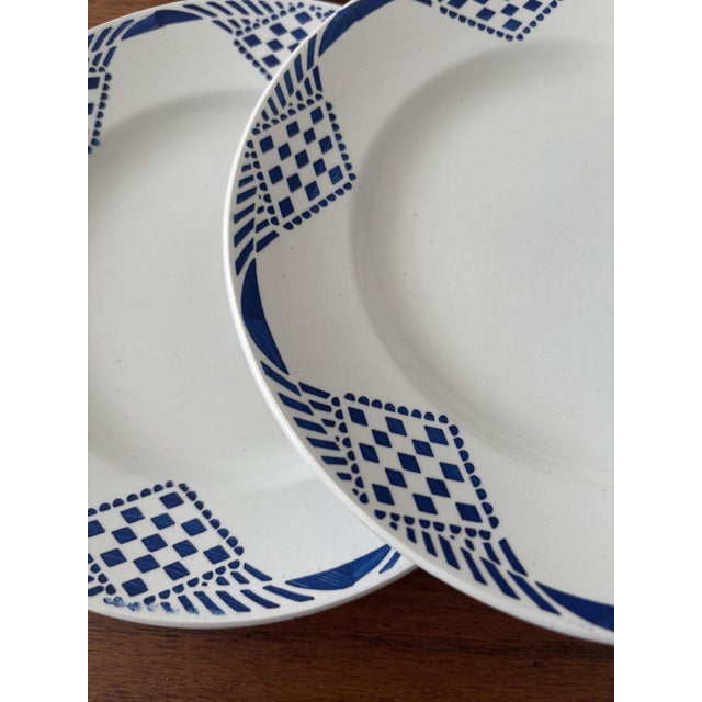 A lovely set of vintage-style dinner plates, perfect for adding an authentic and elegant touch to your table. This...