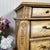 Vintage Painted Floral Bombe Chest of Drawers For Sale - Image 12 of 13