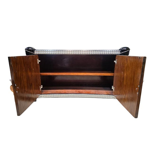 Vintage Wooden Sideboard, 1980s For Sale - Image 4 of 5