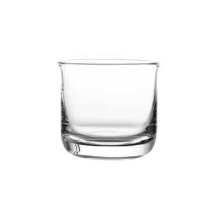 Whiskey Glass in Transparent Glass by Aldo Cibic for Paola C. For Sale