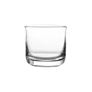 Whiskey Glass in Transparent Glass by Aldo Cibic for Paola C.