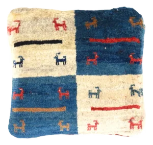 Pasargad DC Fine Hand Knotted Persian Gabbeh Pillow