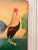 Late 20th Century Late 20th Century Signed Paul Kitchin Rooster Folk Art Painting on Board For Sale - Image 5 of 6
