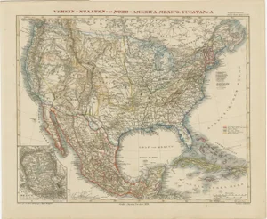 Antique Map of the United States