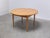 Beautiful dining table produced by Van Den Berghe-Pauvers around 1970. The round top is extendable and made of oak with a...