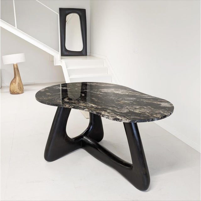 Narco Teak Collection Dining Table by Amber X Iñigo Calleja For Sale - Image 6 of 7